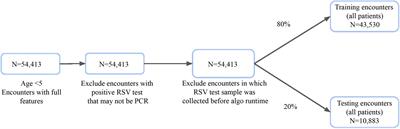 Machine learning early prediction of respiratory syncytial virus in pediatric hospitalized patients